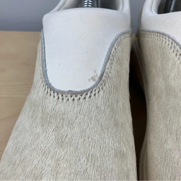 Merrell Men’s Size 8.0 Winter Moc 3 MU SE Chalk Cream Slip On Loafer Shoes Hair
